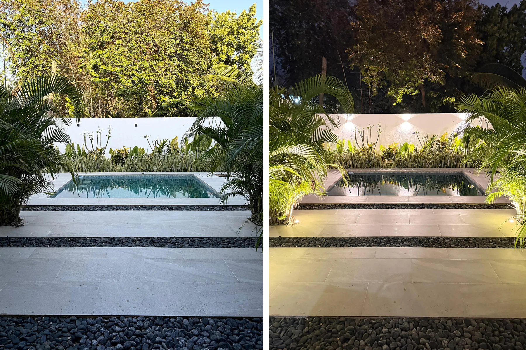 Casa Sodzil, jardín después
