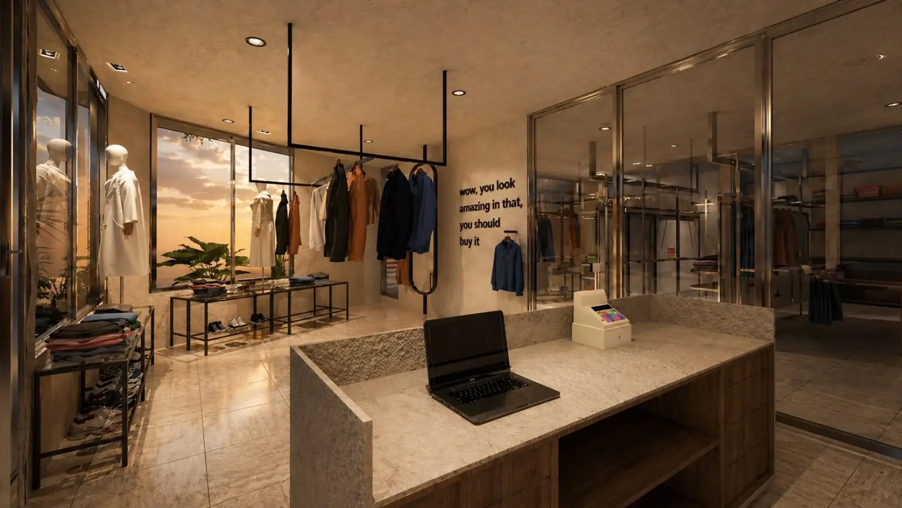 Tienda Chichí Suárez, render 2